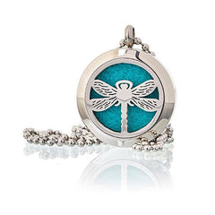 Aromatherapy Diffuser Necklace - Dragonfly 25mm product image