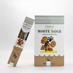 Golden White Sage Smudging Resin Sticks – 30g product image 3