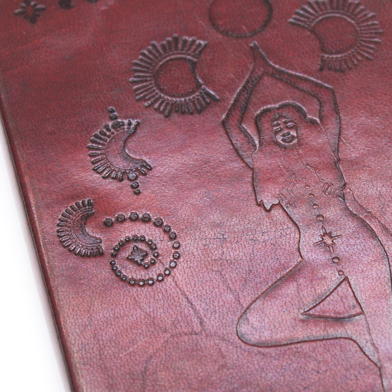 Small Notebook with strap - Cosmic Goddess product image