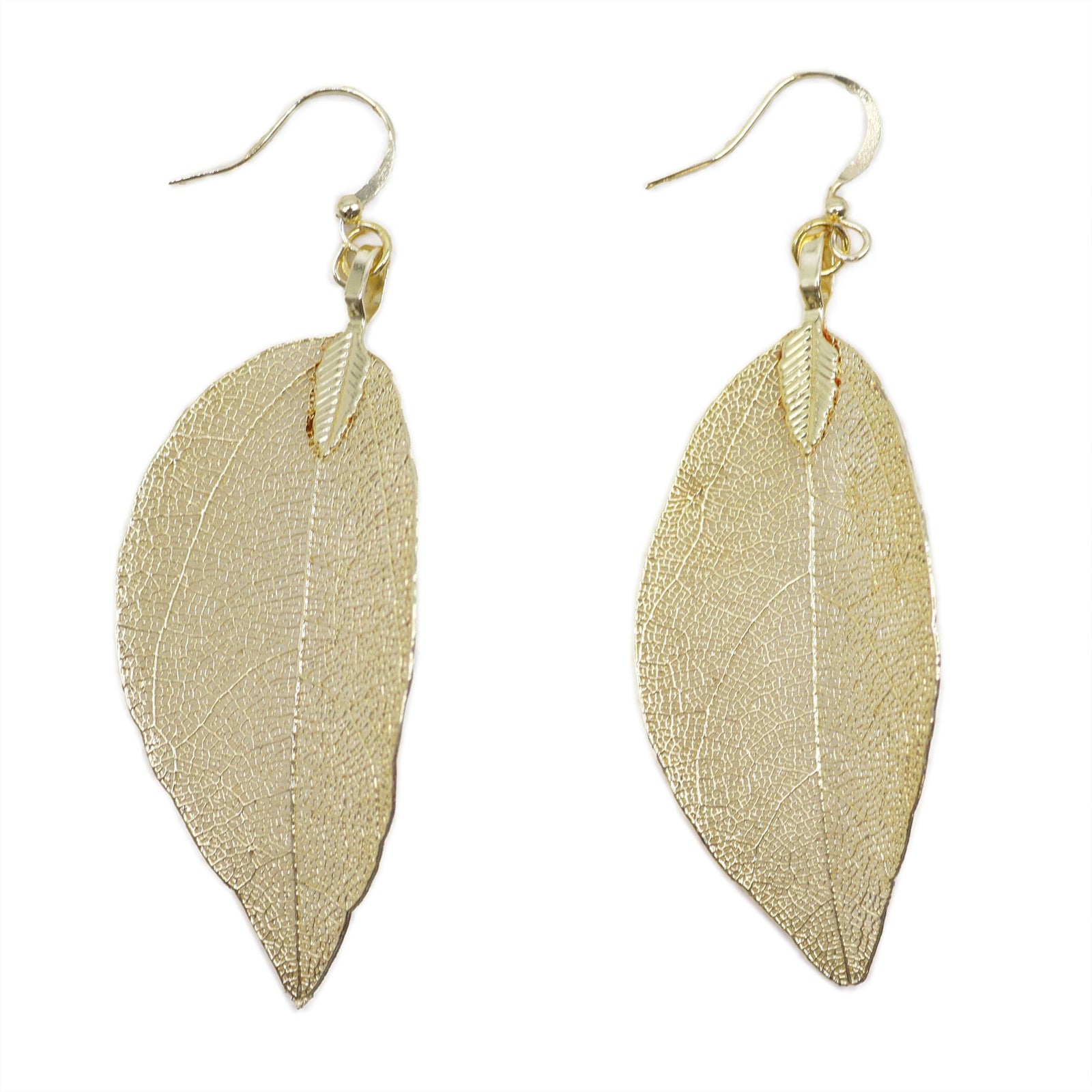 Earrings - Bravery Leaf - Gold product image