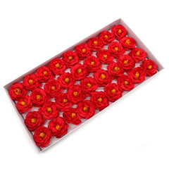 Craft Soap Flower - Camellia - Red product image 2