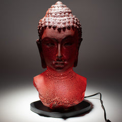 Buddha Bust Lamp Molton Lava - Oval stand product image 4