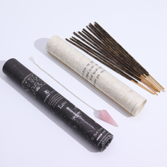 Ancient Witch Spell Incense - Love - Rose Quartz Pendulum product image 2