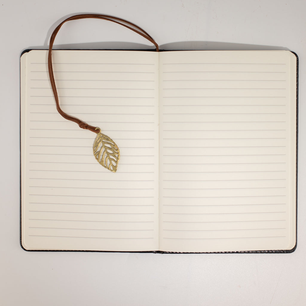 A5 Intention Note Book - LCD Wipe Screen - Black Leather Effect - 80 Leafs - product image 6