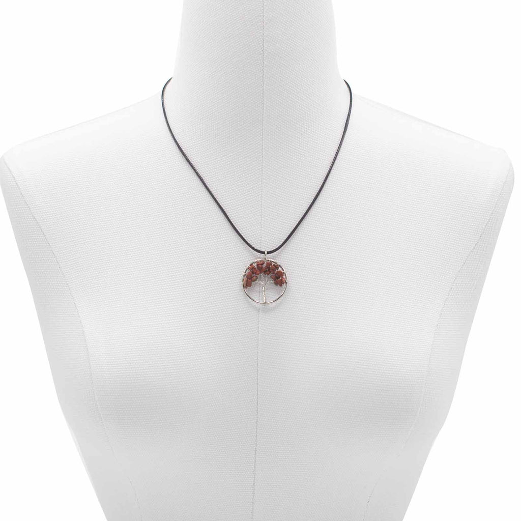 Tree of Life Pendant - Red Jasper product image 5