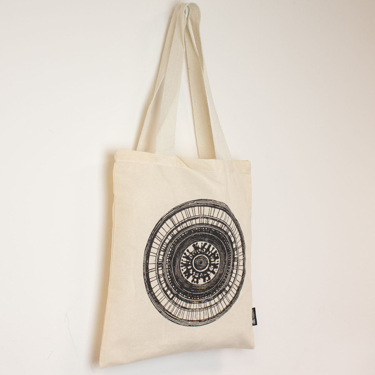 Nomad Sari Iconic Basic Tote Bag - Urban Mandala - Natural 4oz product image 2