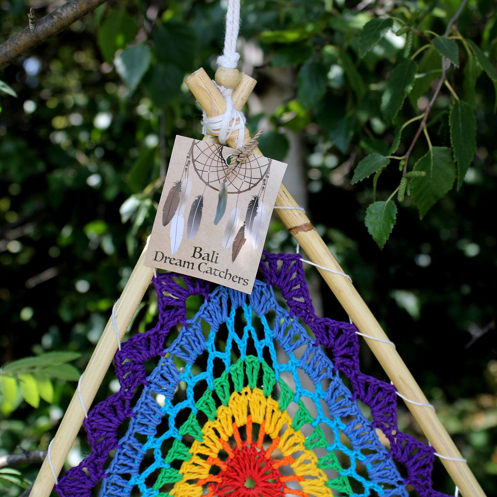 Bali Dream Catchers - Med Multi Pyramid product image 4