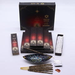 Red Agate Crystal Scents Smudge Incense - Saffron product image 4