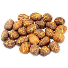 Runes Stone Set in Pouch - Snake Jasper product image 2