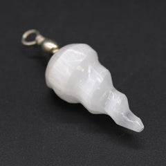 Selenite Spiral Pendant product image 4