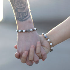 Set of 2 Gemstones Friendship Bracelets - Support - Sodalite & Picture Stone product image 7