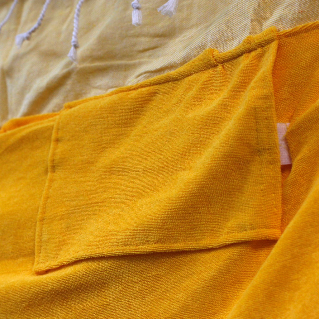 Cotton Pario Towel - 100x180 cm - Sunny Yellow product image 5