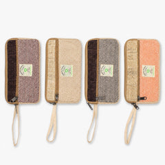 Hemp Phone/Tobacoo/Anything Zip Pouch (assorted)