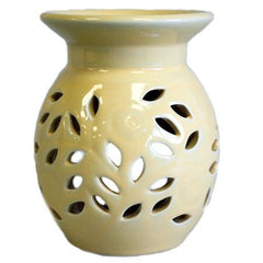 Floral Oil Burner -Yellow product image 4