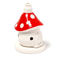 Fairy Toadstool House Ceramic Incense Cone Burner product image 2