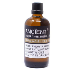 Warm & Uplifting Massage Oil - 100ml product image 2