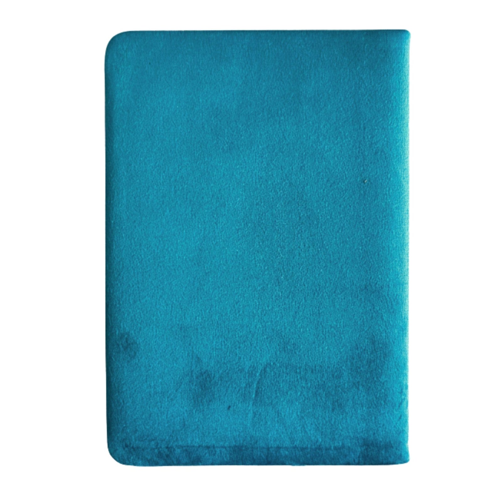 Light Blue Velvet Notebook - 80 pages - Embrace The Journey product image