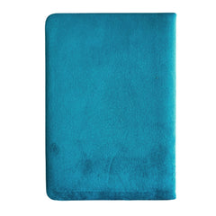 Light Blue Velvet Notebook - 80 pages - Embrace The Journey product image