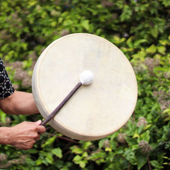 Spirit of the Bear - Shaman Drum & Stick- Tunable - 40cm product image 8