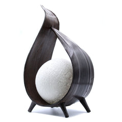 Natural Coconut Lamp - Chocolate Wrapover Twist product image