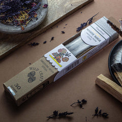 Golden White Sage Smudging Resin Sticks – 30g product image 4