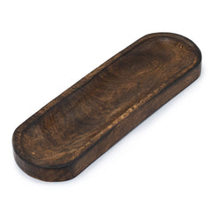 Large Incense Tray 30x10cm - Classic Mango Wood product image 2