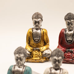 Silver Mini Buddha (Assorted Colours) product image 5