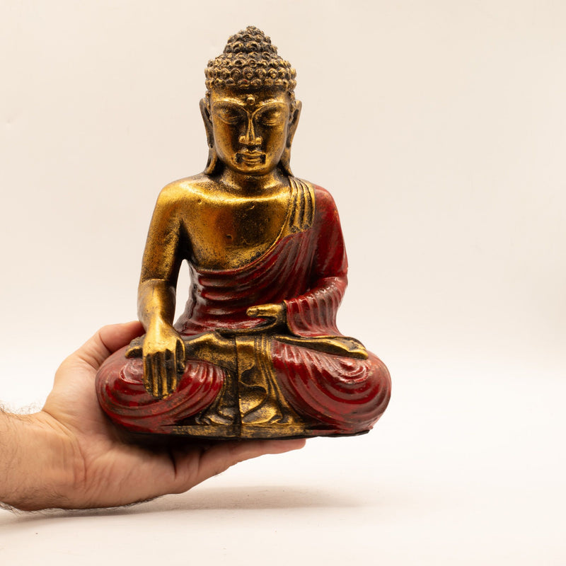 Red & Gold Buddha - Large product image