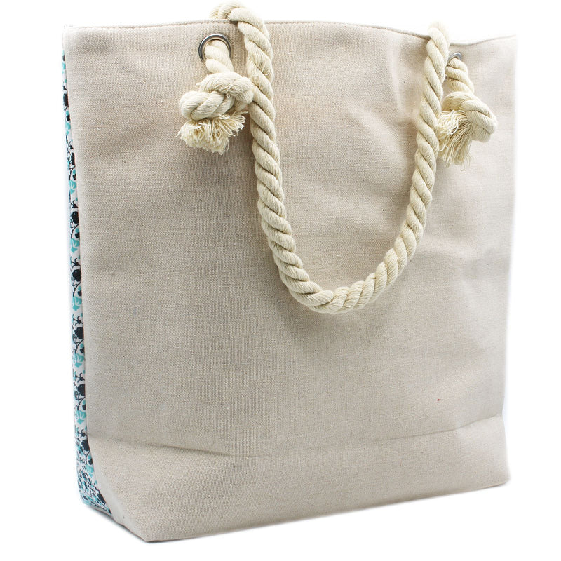 Rope Handle Mandela Bag - Deep Blue product image