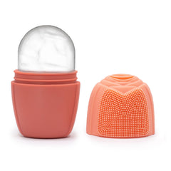 Silicone Ice Face Roller - roller - peach product image 4