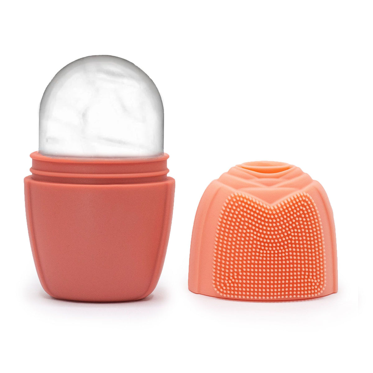 Silicone Ice Face Roller - roller - peach product image 4