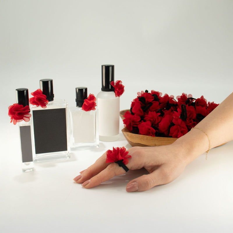 Fragrance Chiffon Diffuser Ring – Rose Red product image