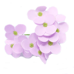 Craft Soap Flowers - Hyacinth Bean - Lavender product image 3
