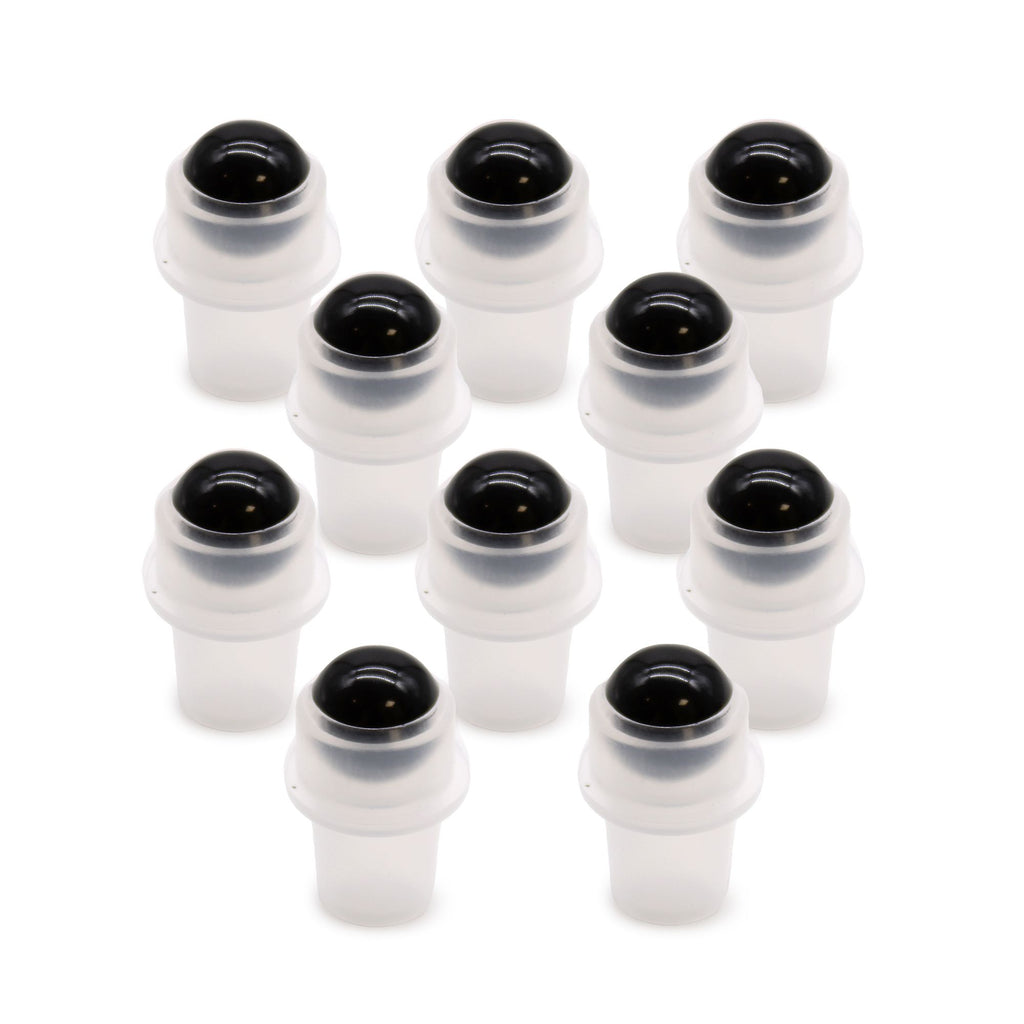 Gemstone Roller Tip for 5ml Bottle - Black Tourmaline product image