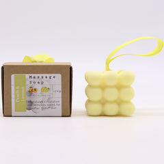 Boxed Single Massage Soaps - Peach & Lemon product image
