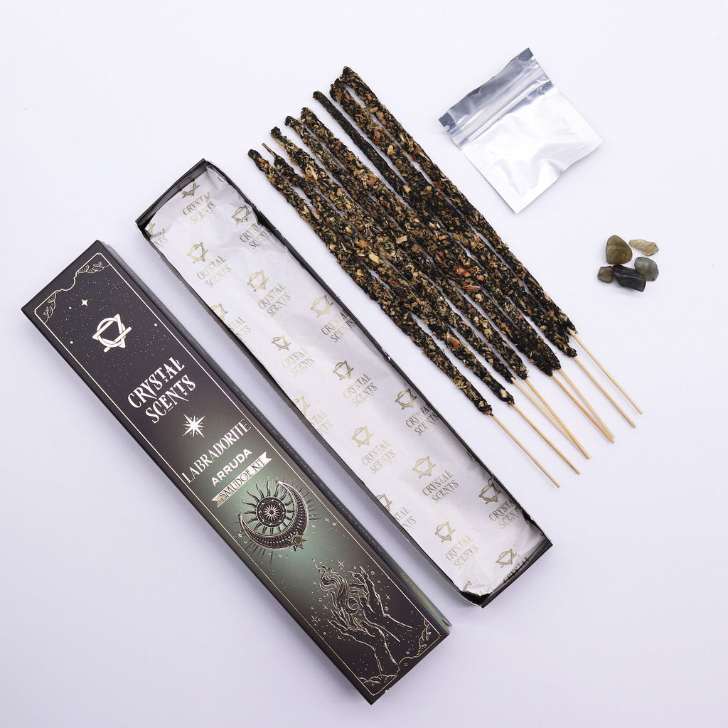 Labradorite Crystal Scents Smudge Incense - Arruda product image 6
