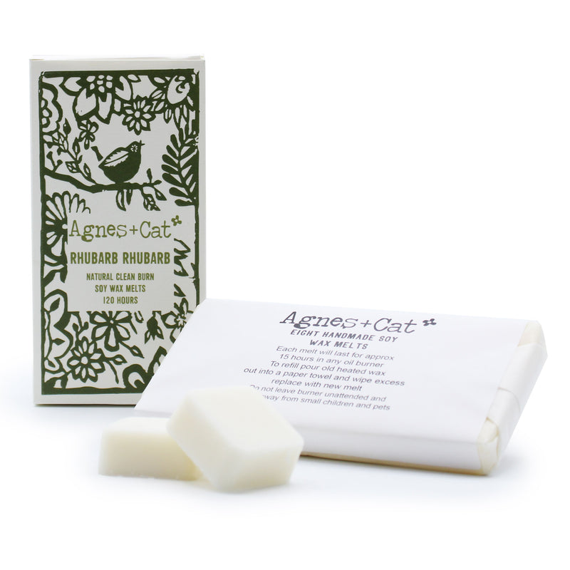 Agnes + Cat Box of 8 Wax Melts - Rhubarb Rhubarb product image