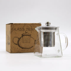 Glass Infuser Teapot - Tower Shape - 350ml product image