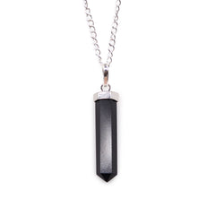 Gemstone Classic Point Pendant - Black Agate product image