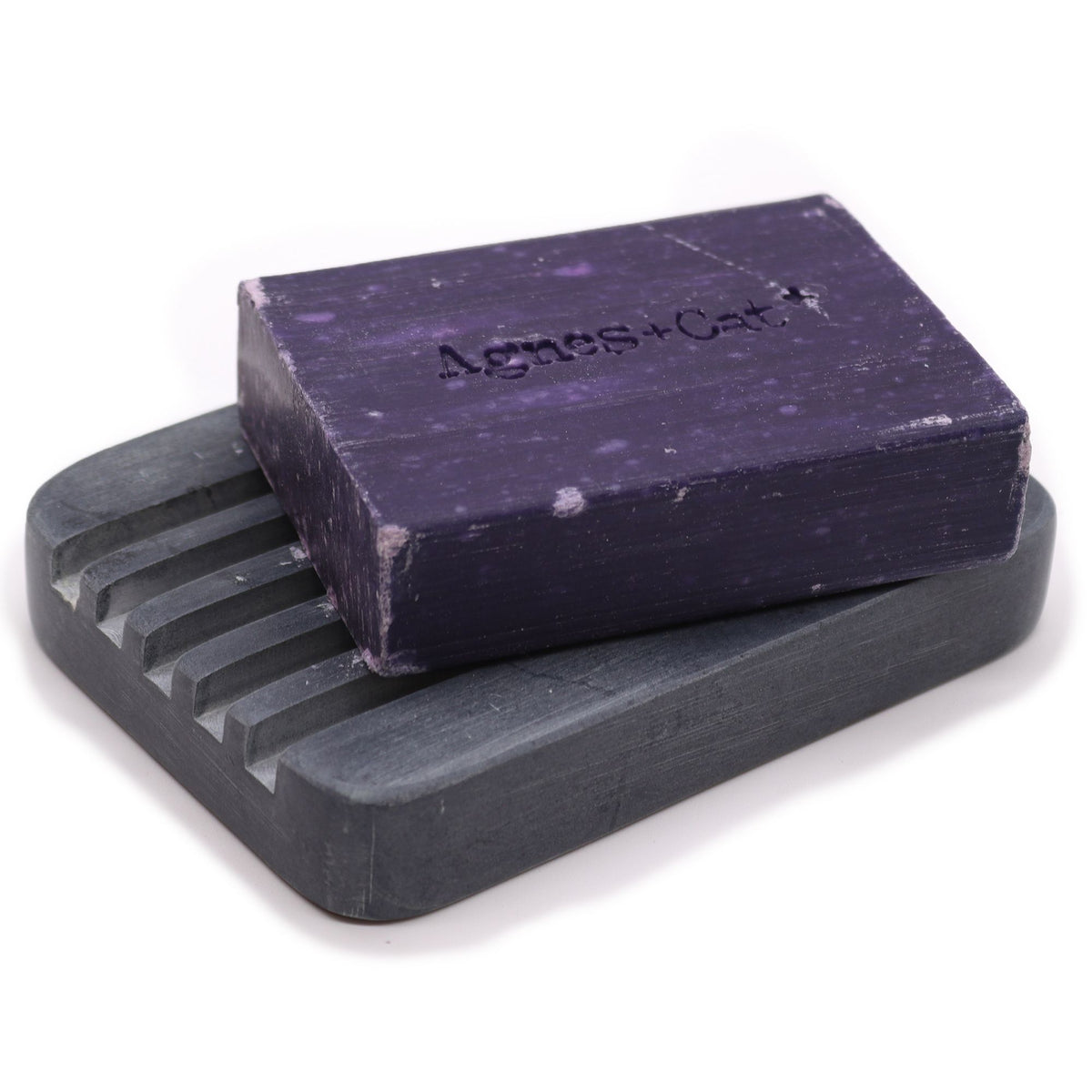 Grey Soapstone Soap Dish 12x8.5cm - Heavey Ridges product image 5