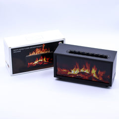 Flame Effect Aroma Diffuser with Birdsound - Black USB - Colour Change product image 9