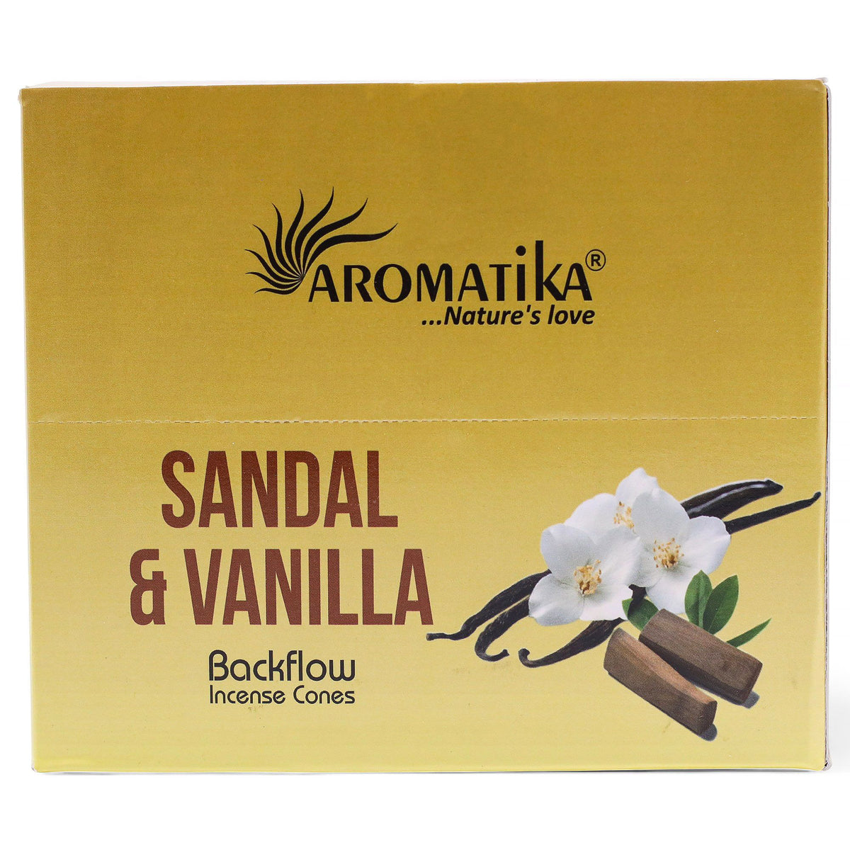 Pack of 10 Masala Backflow Incense - Sandalwood & Vanilla product image 3