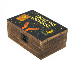 Medium Enamelled Box - Trust the Universe product image 2