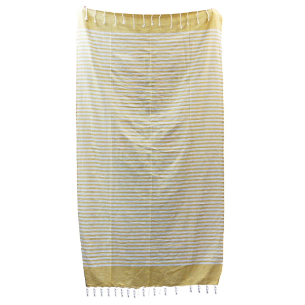 Cotton Pario Towel - 100x180 cm - Sunny Yellow product image 6