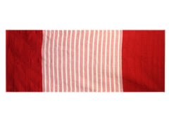 Indian Cotton Rug - 70x170cm - Red/Pink product image