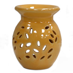 Floral Oil Burner -Yellow product image 3