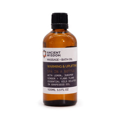 Warm & Uplifting Massage Oil - 100ml product image