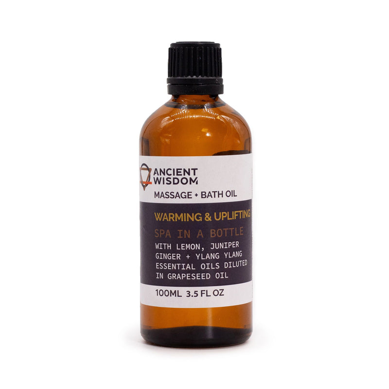 Warm & Uplifting Massage Oil - 100ml product image