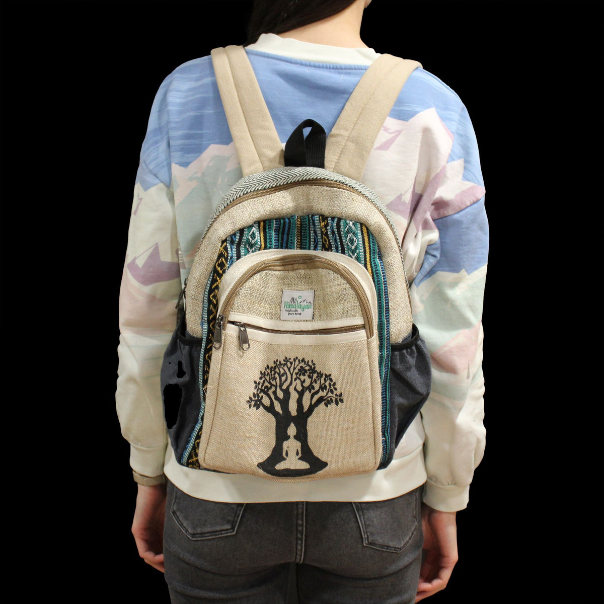 Small Backpack - Bohdi Tree Design - product image 5