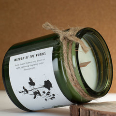 Greenman Woodwick Soy Candle - Midnight Rose product image 4